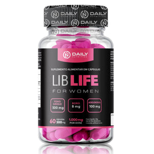 Suplemento Lib Life For Women 500mg 60 Cápsulas Daily Nutrition